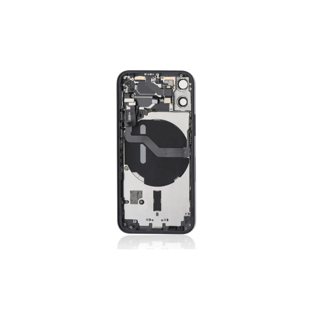 For Apple iPhone 12 Mini Replacement Back Glass (Black) E-Tech61