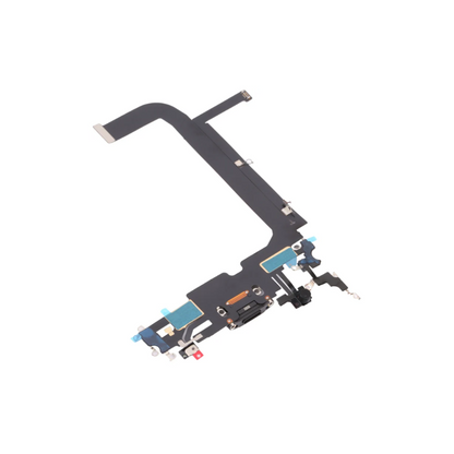 iPhone 13 Pro Max Black Charging Port Flex Cable Original with IC