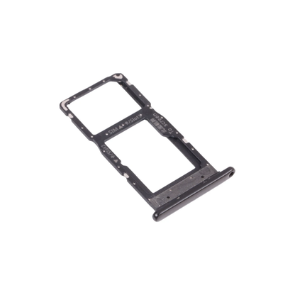 For Huawei P Smart 2019 Replacement SIM & SD Card Tray Holder (Black) E-Tech61