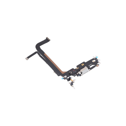 iPhone 13 Pro Max White Charging Port Flex Cable Original with IC