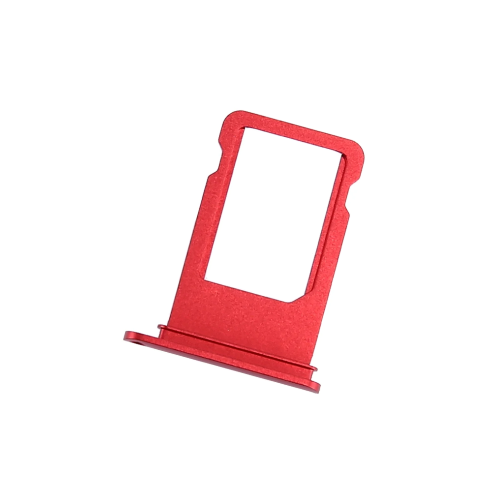 For Apple iPhone 7 Plus Replacement Sim Card Tray - Red E-Tech61