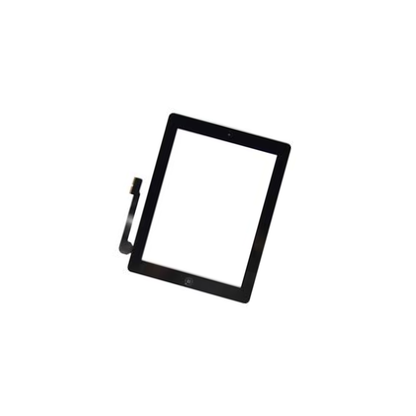 For Apple iPad 3 Replacement Touch Screen Digitizer with Home Button Assembly (Black) E-Tech61