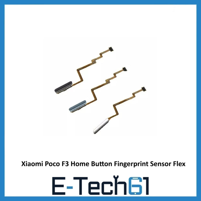 Xiaomi Poco F3 Home Button Fingerprint Sensor Flex Replacement UK SELLER