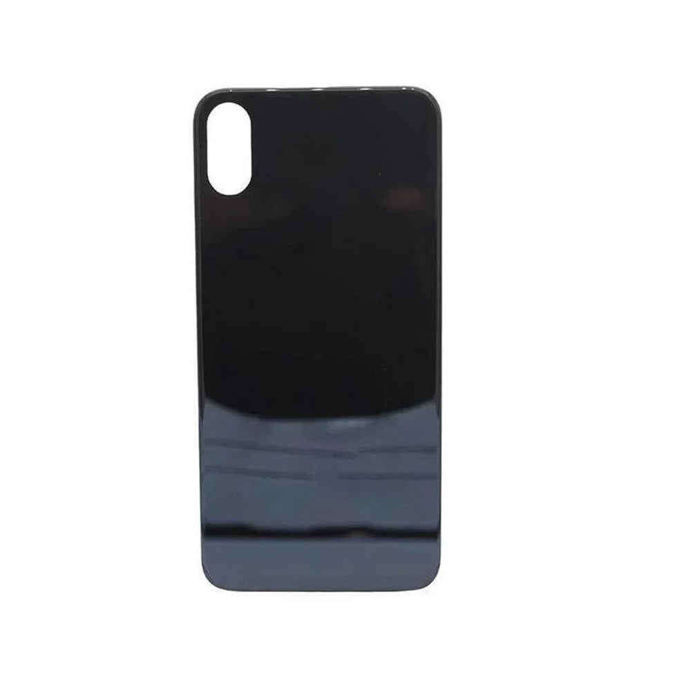 For Apple iPhone XS Replacement Back Glass (Black) E-Tech61
