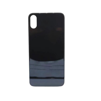 For Apple iPhone XS Replacement Back Glass (Black) E-Tech61