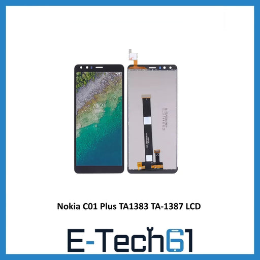 For Nokia C01 Plus TA1383 TA-1387 LCD Display Touch Screen Digitizer Replacement