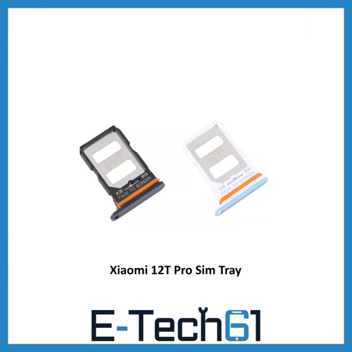 For Xiaomi 12T Pro Sim Tray Replacement Black or Blue