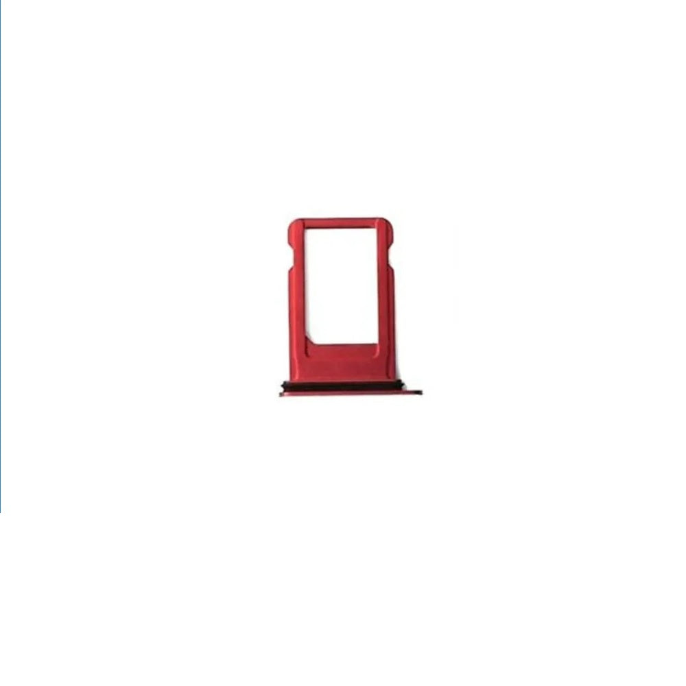 For Apple iPhone 8 Plus Replacement Sim Card Tray - Red E-Tech61