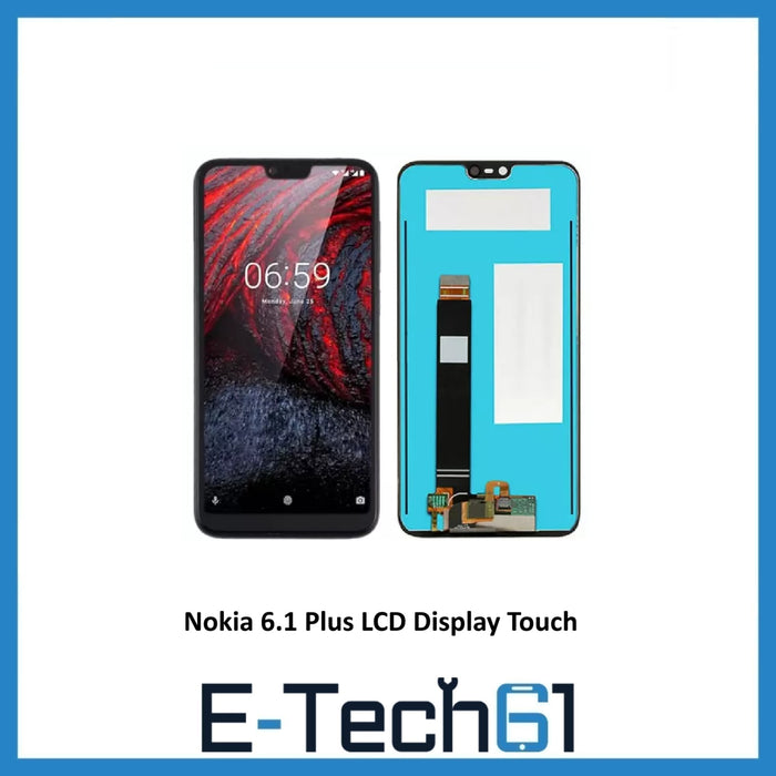 For Nokia 6.1 Plus Replacement LCD Display Touch Screen Digitizer Assembly