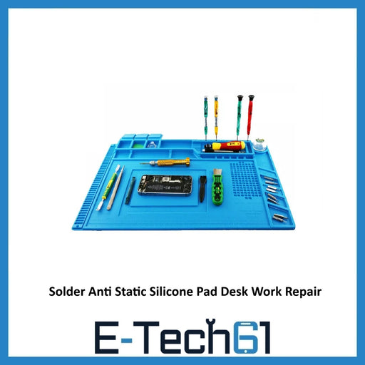 Solder Anti Static Magnetic Silicone Heat Insulation Pad Desk Work Repair Mat