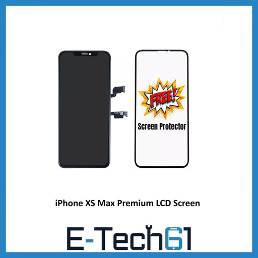 iPhone XS Max Replacement Retina LCD Screen and Free Screen Protector