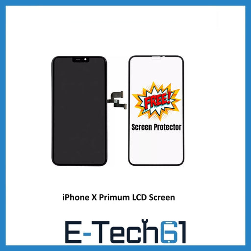 iPhone X Replacement Retina LCD Screen and Free Screen Protector