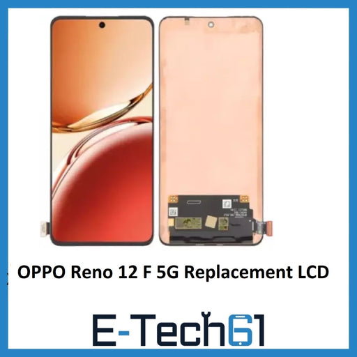 For OPPO Reno 12 F 5G Replacement LCD Touch Screen Digitizer Assembly