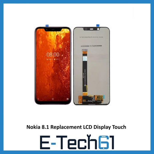 For Nokia 8.1 Replacement LCD Display Touch Screen Digitizer Assembly