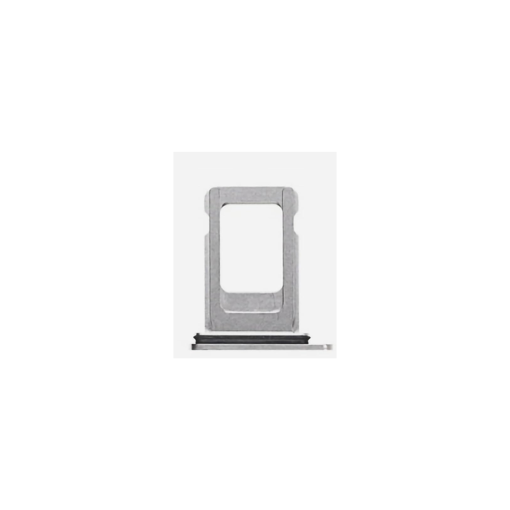 For Apple iPhone X Replacement Sim Card Tray - Silver E-Tech61