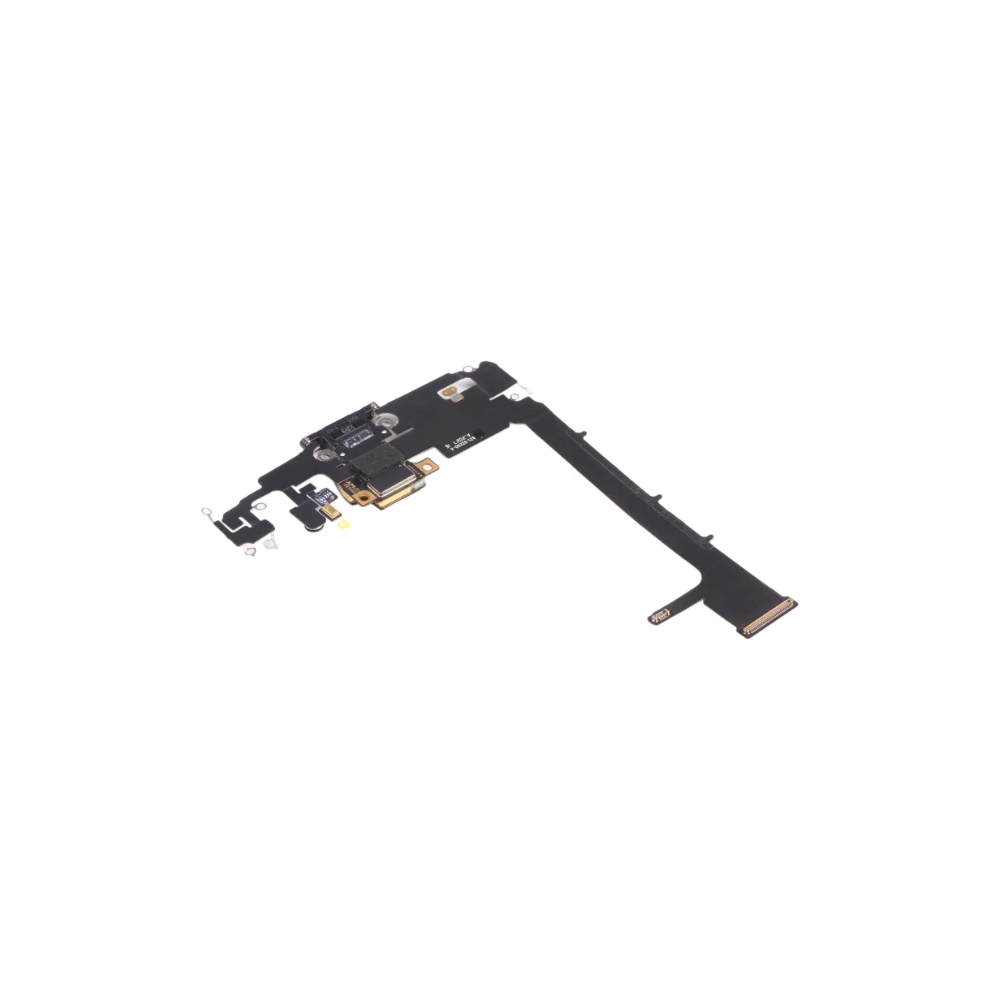 For Apple iPhone 11 Pro Max Replacement Charging Port Flex With Main Microphone with sub board (Green) E-Tech61