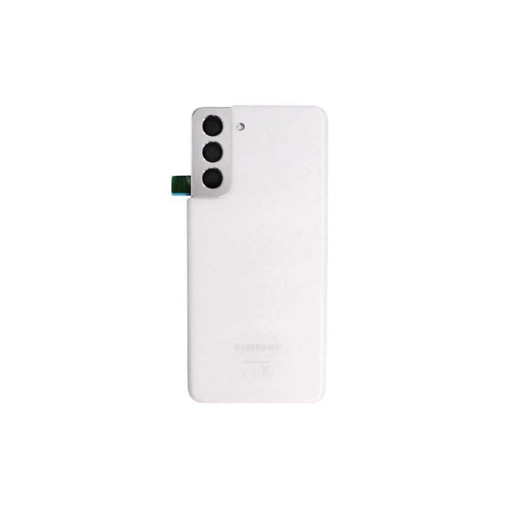 For Samsung Galaxy S21 5G G991 Replacement Battery Cover (Phantom White) E-Tech61