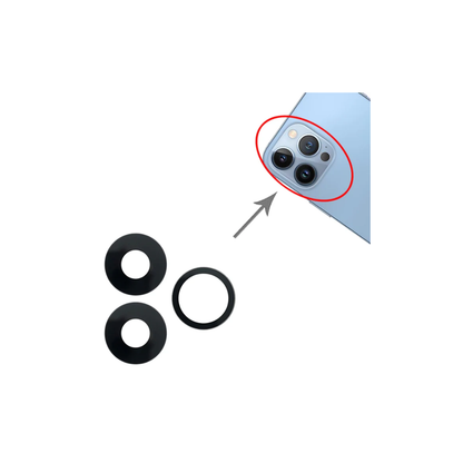 For Apple iPhone 13 Pro / 13 Pro Max Replacement Camera Lens Glass only E-Tech61