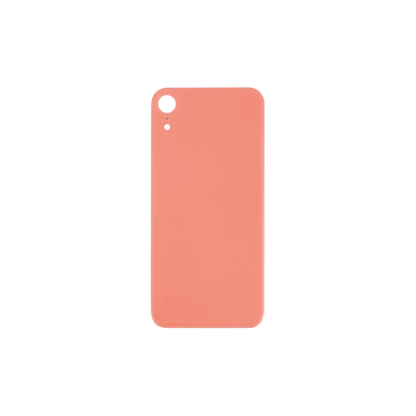 For Apple iPhone XR Replacement Back Glass (Coral) E-Tech61