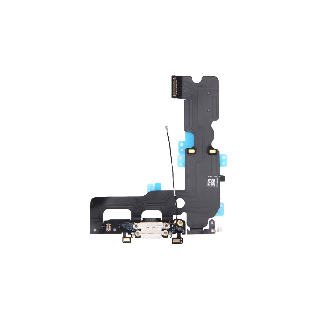 For Apple iPhone 7 Plus Replacement Charging Port, Antenna & Microphone Flex - White (AM) E-Tech61