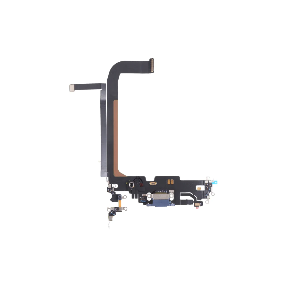iPhone 13 Pro Max Blue Charging Port Flex Cable Original with IC