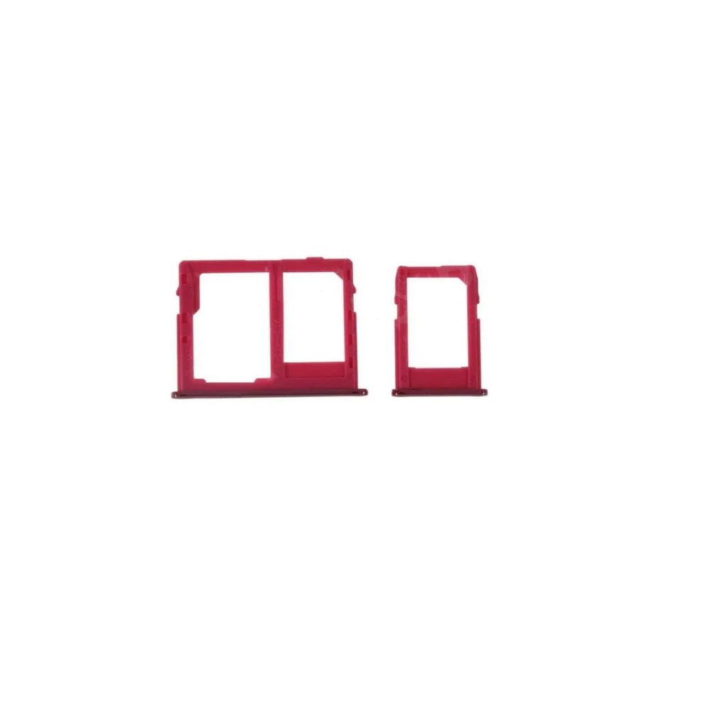 For Samsung Galaxy J6 Plus J610 Replacement Sim Card Tray (Red) E-Tech61