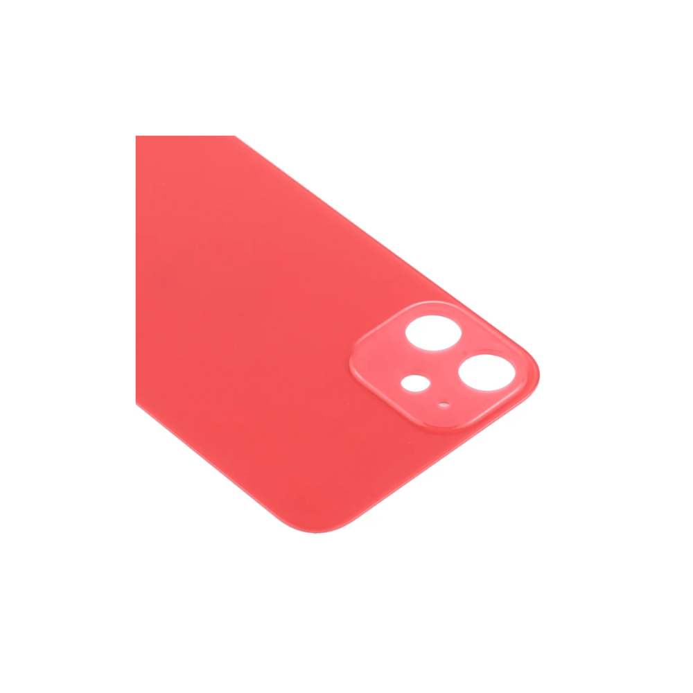 For Apple iPhone 12 Replacement Back Glass (Red) E-Tech61