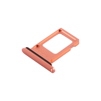 For Apple iPhone XR Replacement Sim Card Tray - Coral E-Tech61