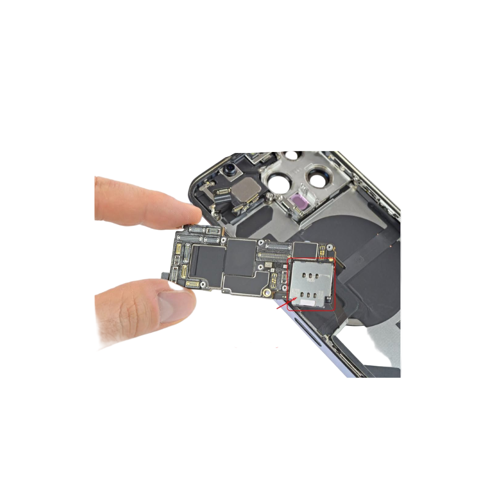 For iPhone 13 Pro Max Replacement Sim Card Reader Tray