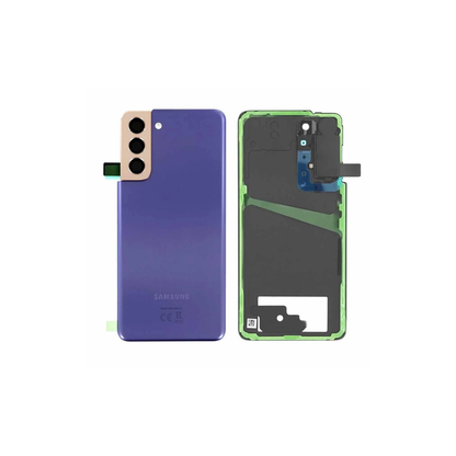 For Samsung Galaxy S21 5G G991 Replacement Battery Cover (Phantom Violet) E-Tech61