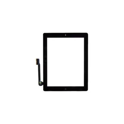 For Apple iPad 3 Replacement Touch Screen Digitizer with Home Button Assembly (Black) E-Tech61