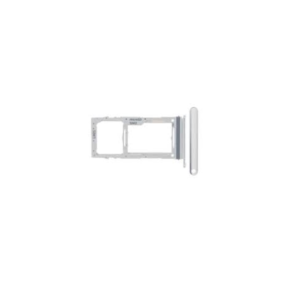 For Samsung Galaxy S10 Lite G770 Replacement Dual Sim Card Tray (Prism White) E-Tech61