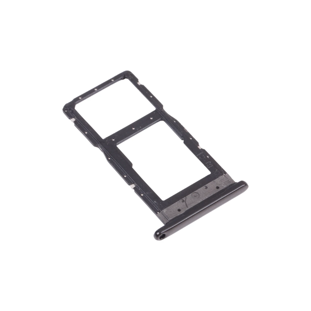For Huawei P Smart 2019 Replacement SIM & SD Card Tray Holder (Black) E-Tech61