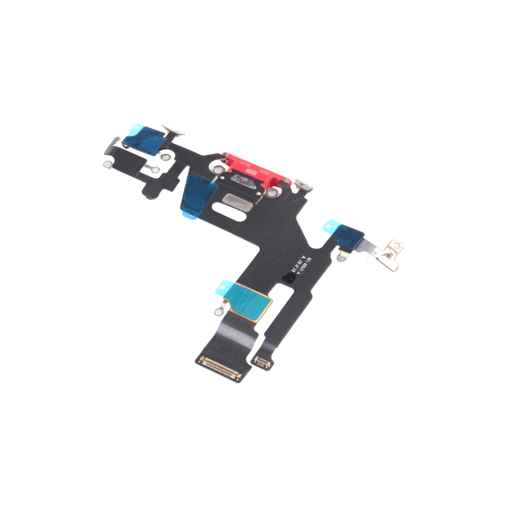For Apple iPhone 11 Replacement Charging Port Flex With Main Microphone (Red) E-Tech61