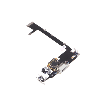 For Apple iPhone 11 Pro Replacement Charging Port Flex With Main Microphone (White) E-Tech61