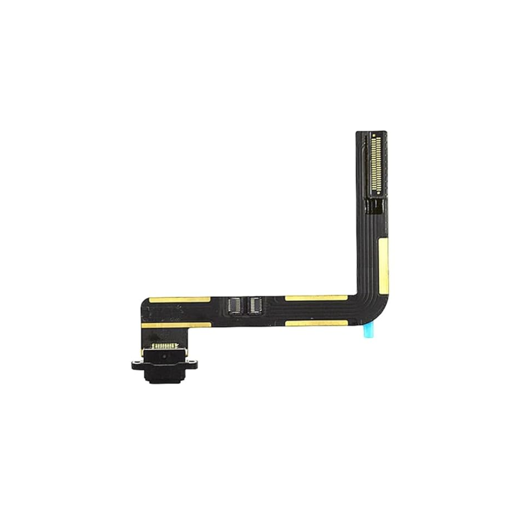 For Apple iPad Air / iPad 5 / iPad 6 Replacement Lightning Charging Port Dock Connector Flex (Black) E-Tech61