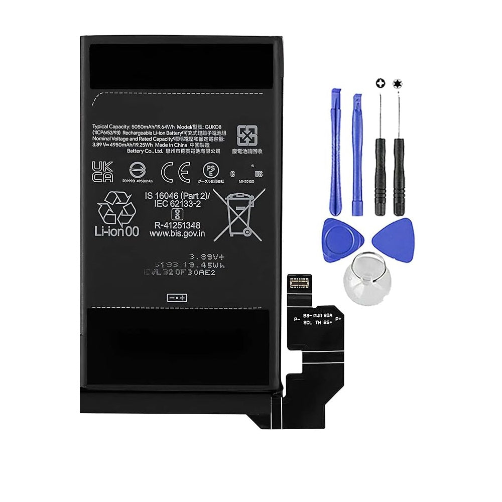 For Google Pixel 8 Pro Replacement Battery (5050mah) Premium Quality