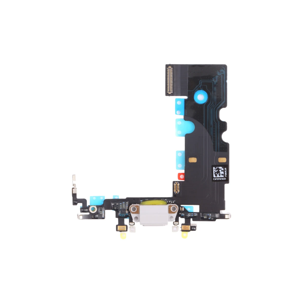 For Apple iPhone 8 / SE2 Replacement Charging Port, Antenna & Microphone Flex - Grey (AM) E-Tech61