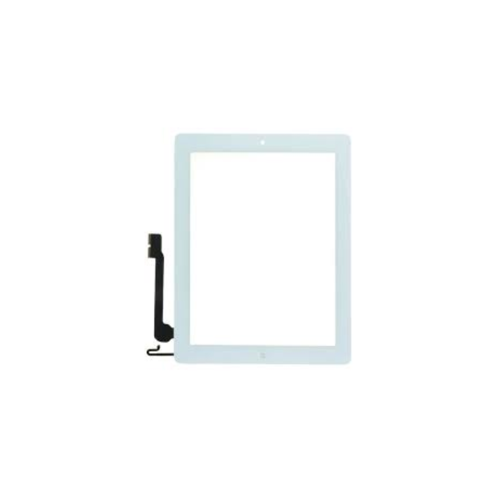 For Apple iPad 4 Replacement Touch Screen Digitizer with Home Button Assembly (White) E-Tech61