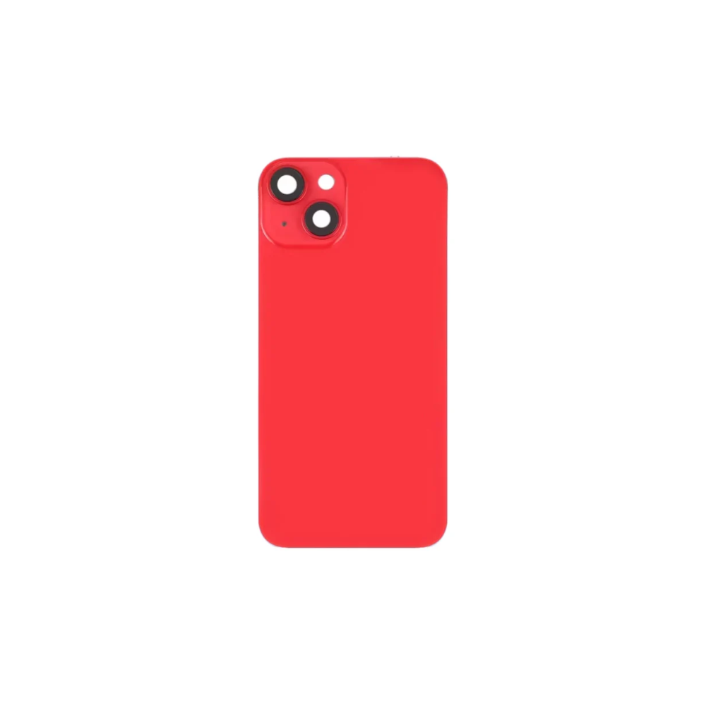 For iPhone 14 Plus Replacement Back Glass (Product Red) E-Tech61