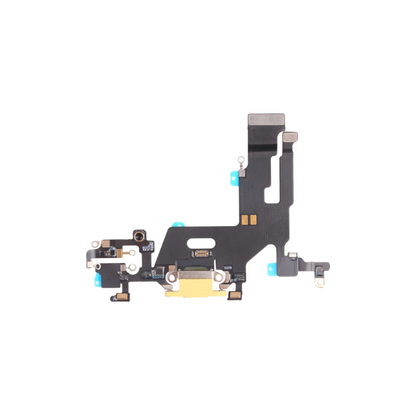 For Apple iPhone 11 Replacement Charging Port Flex With Main Microphone (Yellow) E-Tech61
