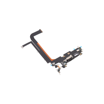 iPhone 13 Pro Max Black Charging Port Flex Cable Original with IC