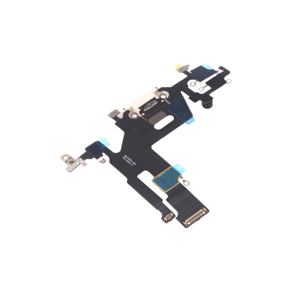 For Apple iPhone 11 Replacement Charging Port Flex With Main Microphone (White) E-Tech61