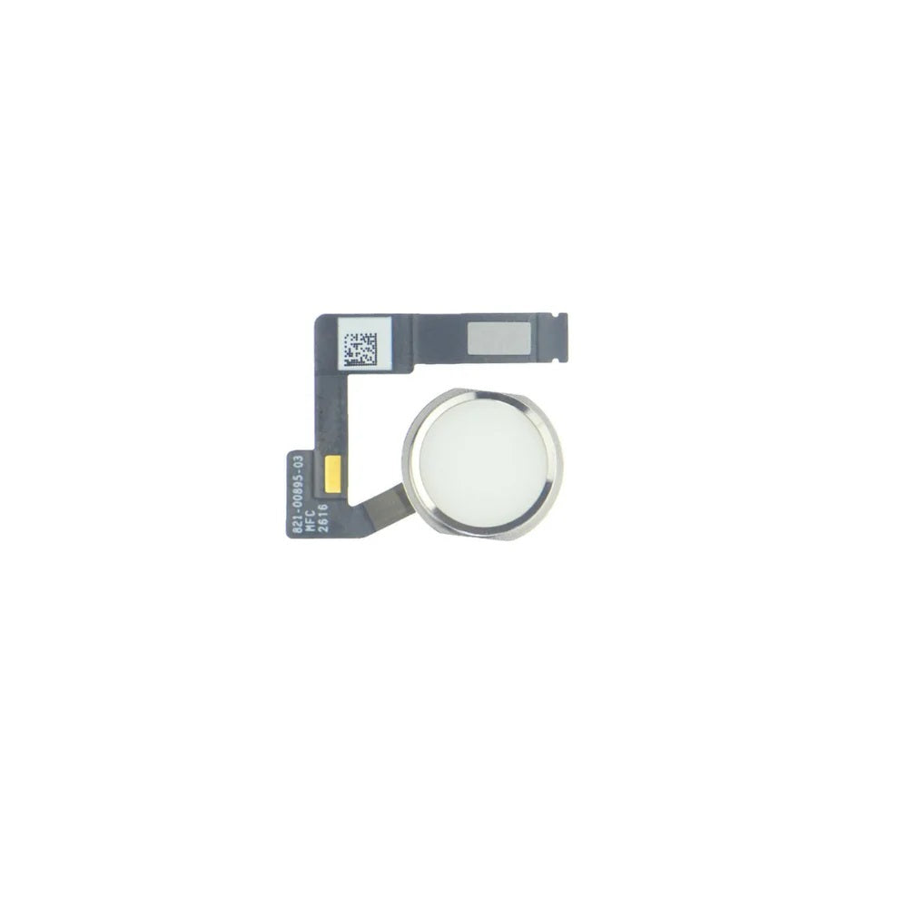 For Apple iPad Pro 10.5" Replacement Home Button Flex (White/Silver) E-Tech61