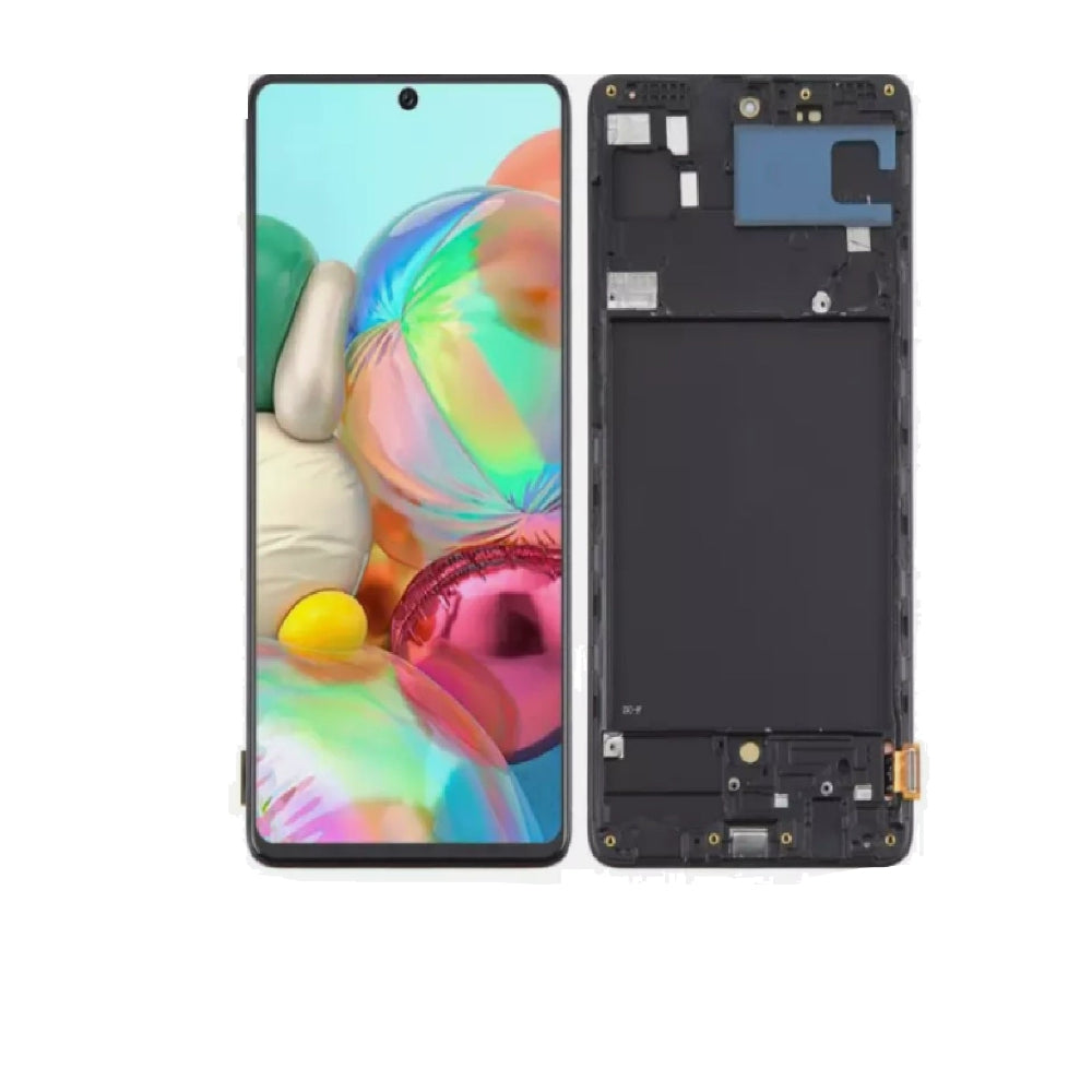 For Samsung Galaxy A71 4G A715F Replacement LCD Touch Screen Display + Frame