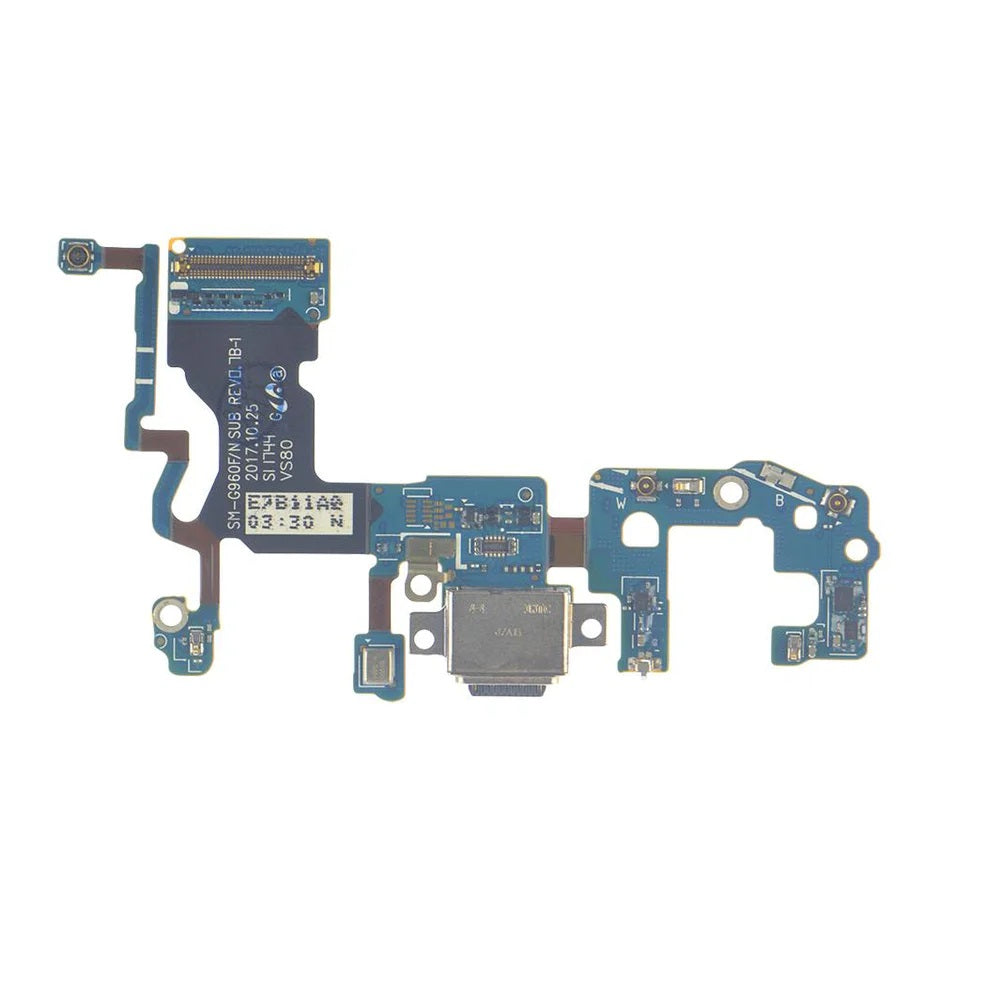 For Samsung Galaxy S9 G960F Replacement USB Charging Port Flex With Microphone E-Tech61