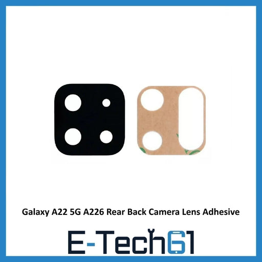 For Samsung Galaxy A22 5G A226 Rear Back Camera Lens With Adhesive