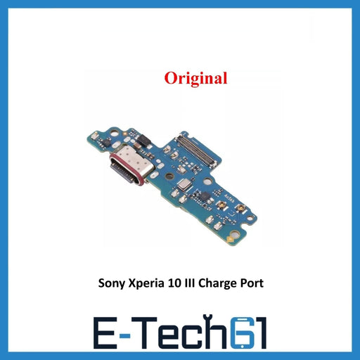 Sony Xperia 10 III Charge Port Microphone USB Charging Board Original