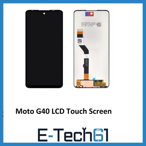 For Motorola Moto G40 Replacement LCD Touch Screen Digitizer Display Assembly