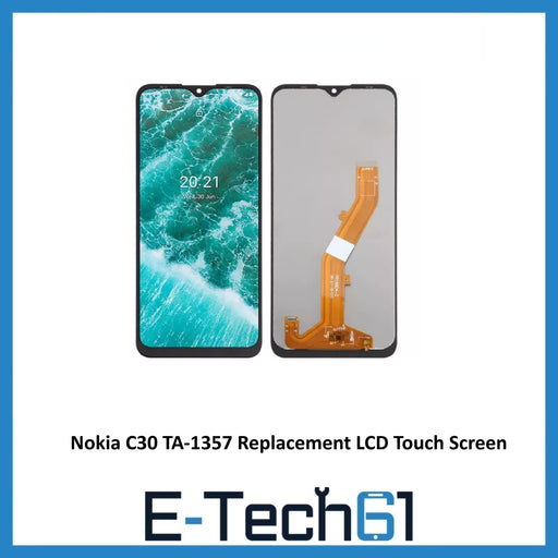 For Nokia C30 TA-1357 Replacement LCD Touch Screen Digitizer Assembly